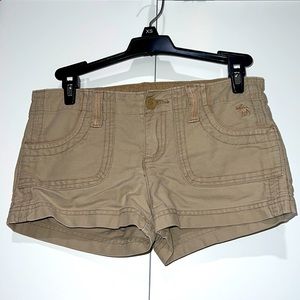 Abercrombie khaki shorts